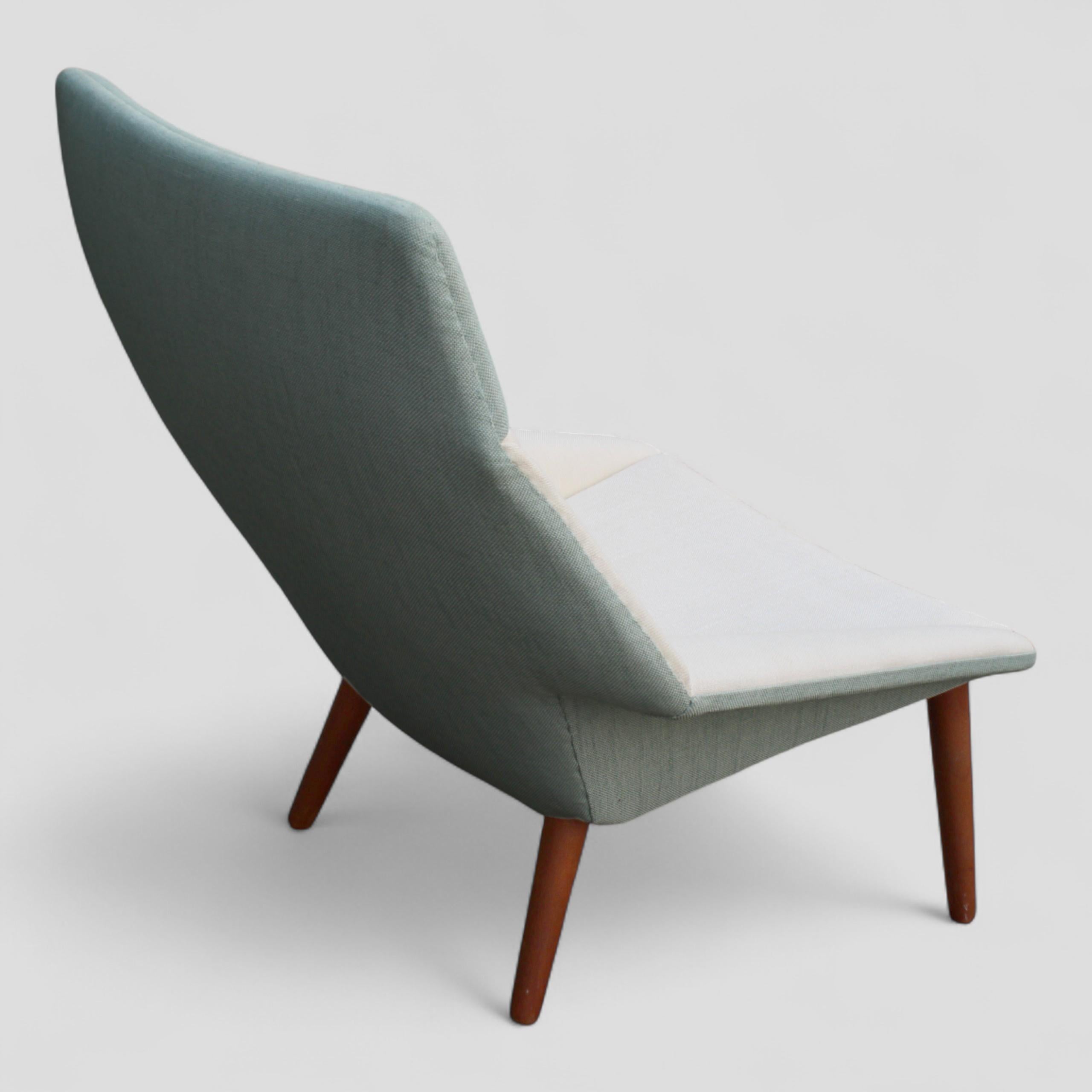 Ein Nanna & Joergen Ditzel 1955 vintage polyedrischer Sessel von Søren Willadsen im Angebot 3