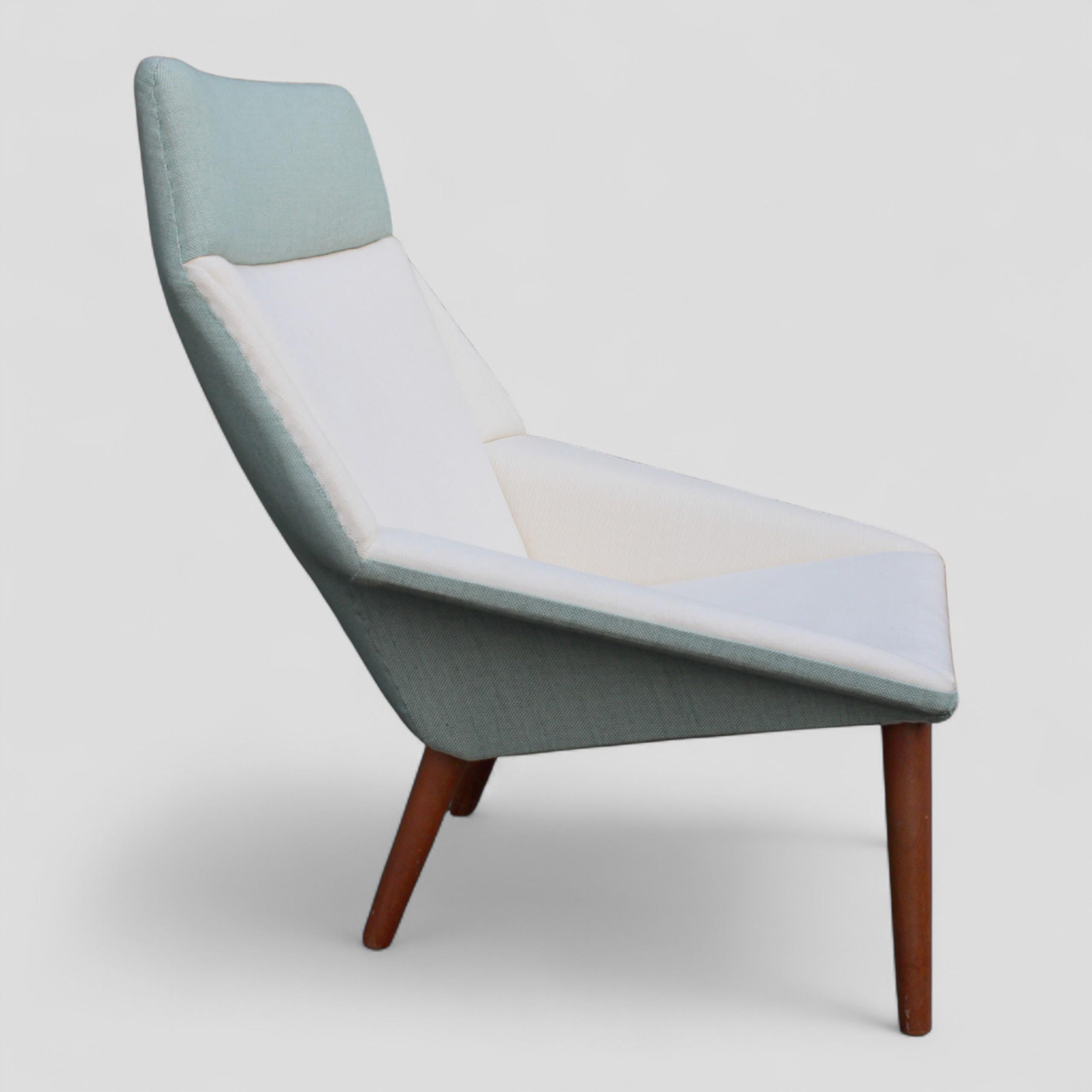 Ein Nanna & Joergen Ditzel 1955 vintage polyedrischer Sessel von Søren Willadsen im Angebot 4