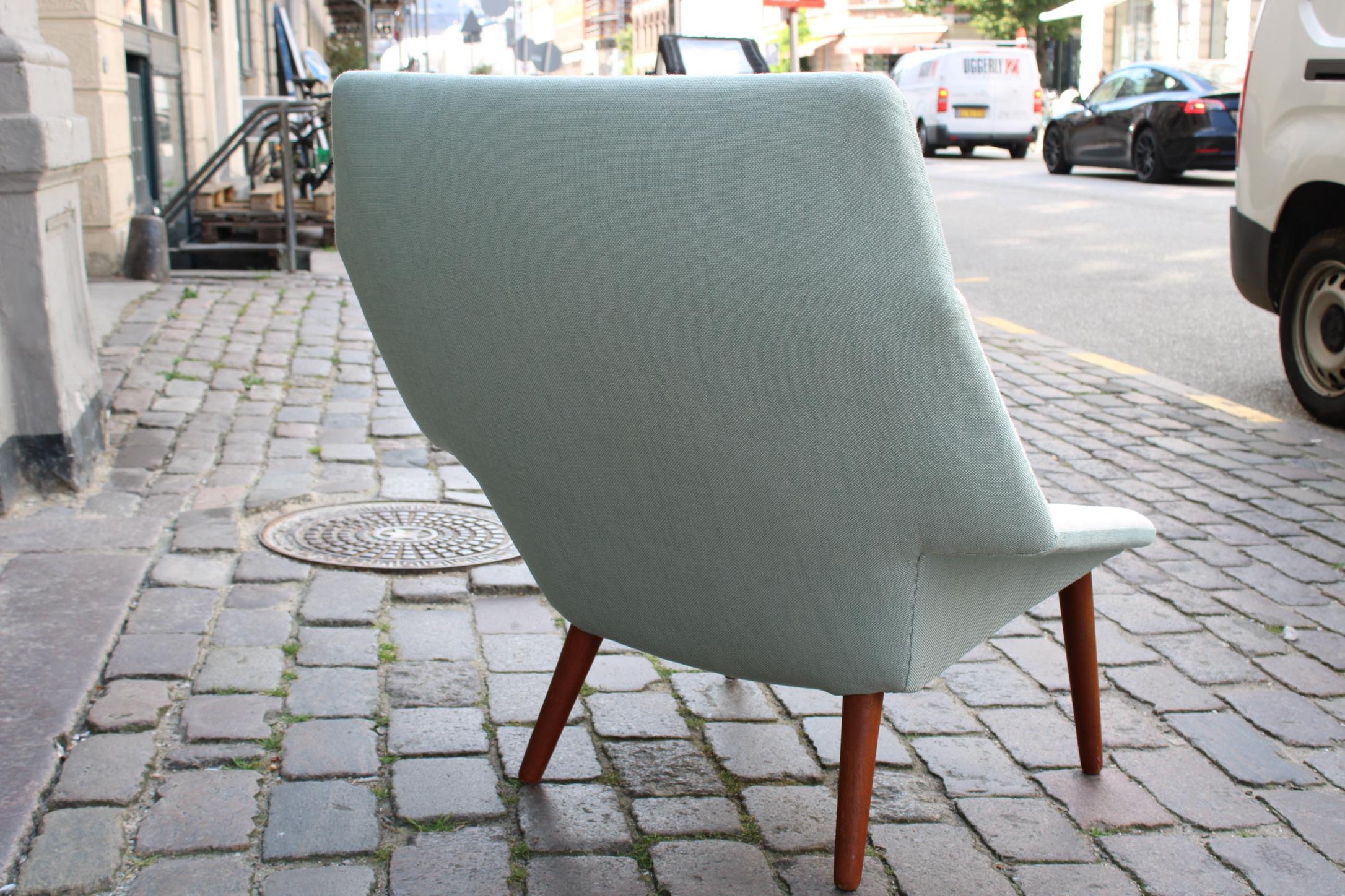 Ein Nanna & Joergen Ditzel 1955 vintage polyedrischer Sessel von Søren Willadsen im Angebot 10