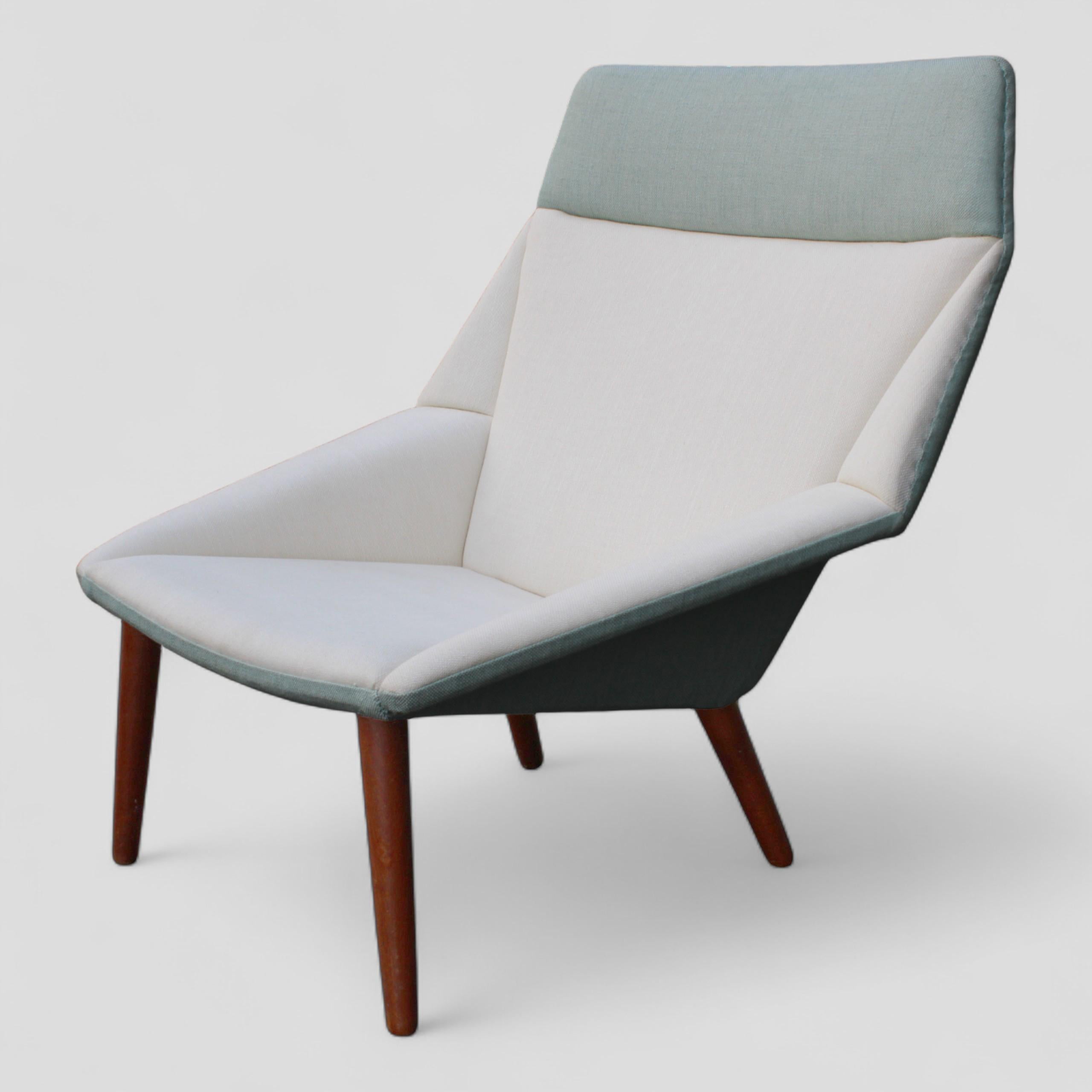 Ein Nanna & Joergen Ditzel 1955 vintage polyedrischer Sessel von Søren Willadsen (Europäisch) im Angebot