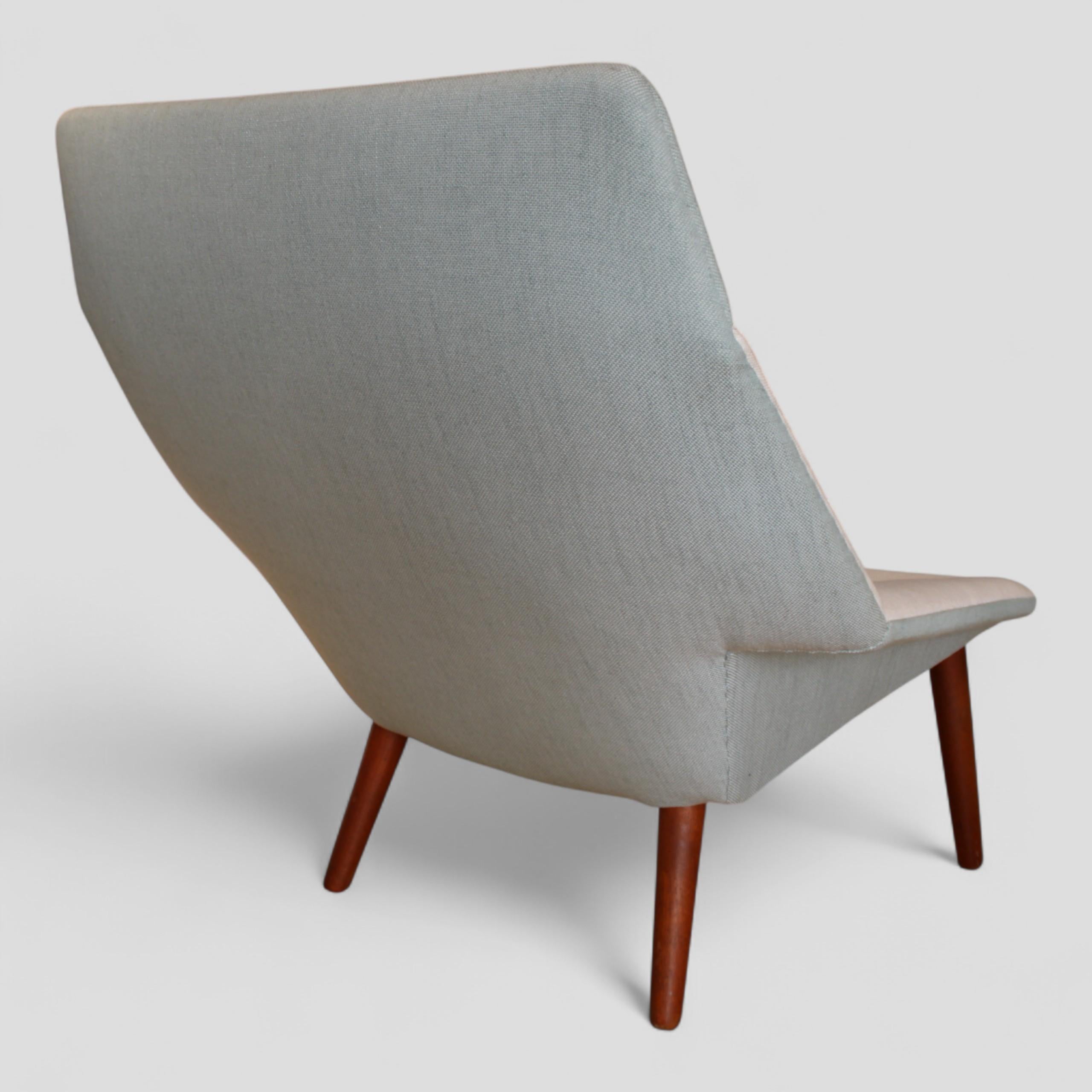 Ein Nanna & Joergen Ditzel 1955 vintage polyedrischer Sessel von Søren Willadsen im Zustand „Gut“ im Angebot in Brønshøj, DK