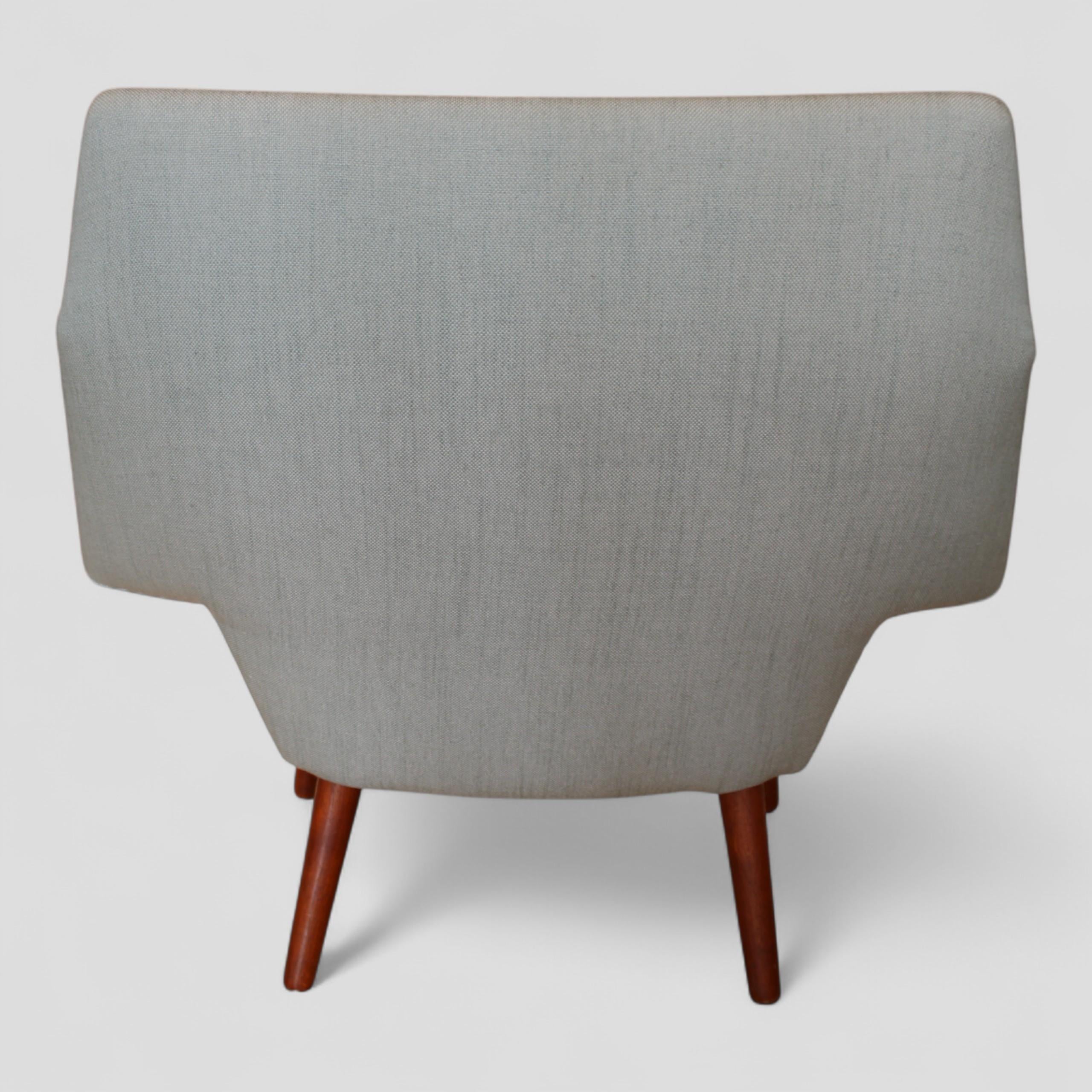 Ein Nanna & Joergen Ditzel 1955 vintage polyedrischer Sessel von Søren Willadsen (Stoff) im Angebot