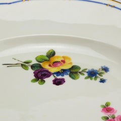 Nantgarw Porcelain Plate, circa 1820
