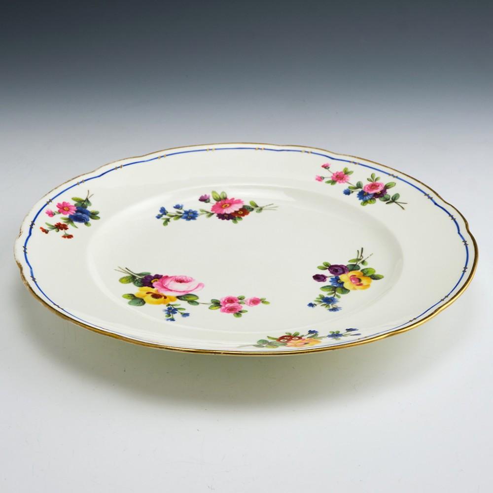 Welsh Nantgarw Porcelain Plate, circa 1820