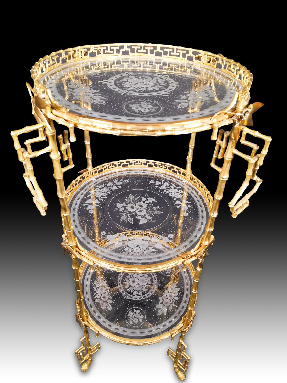 Napoleon III Etagere 'Japonism ALPHONSE GIROUX PARIS In Good Condition For Sale In Madrid, ES