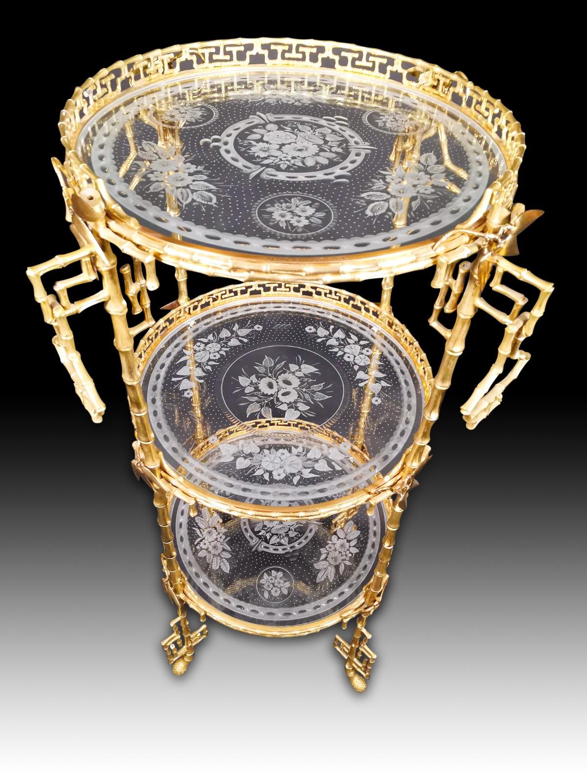 19th Century Napoleon III Etagere 'Japonism ALPHONSE GIROUX PARIS For Sale