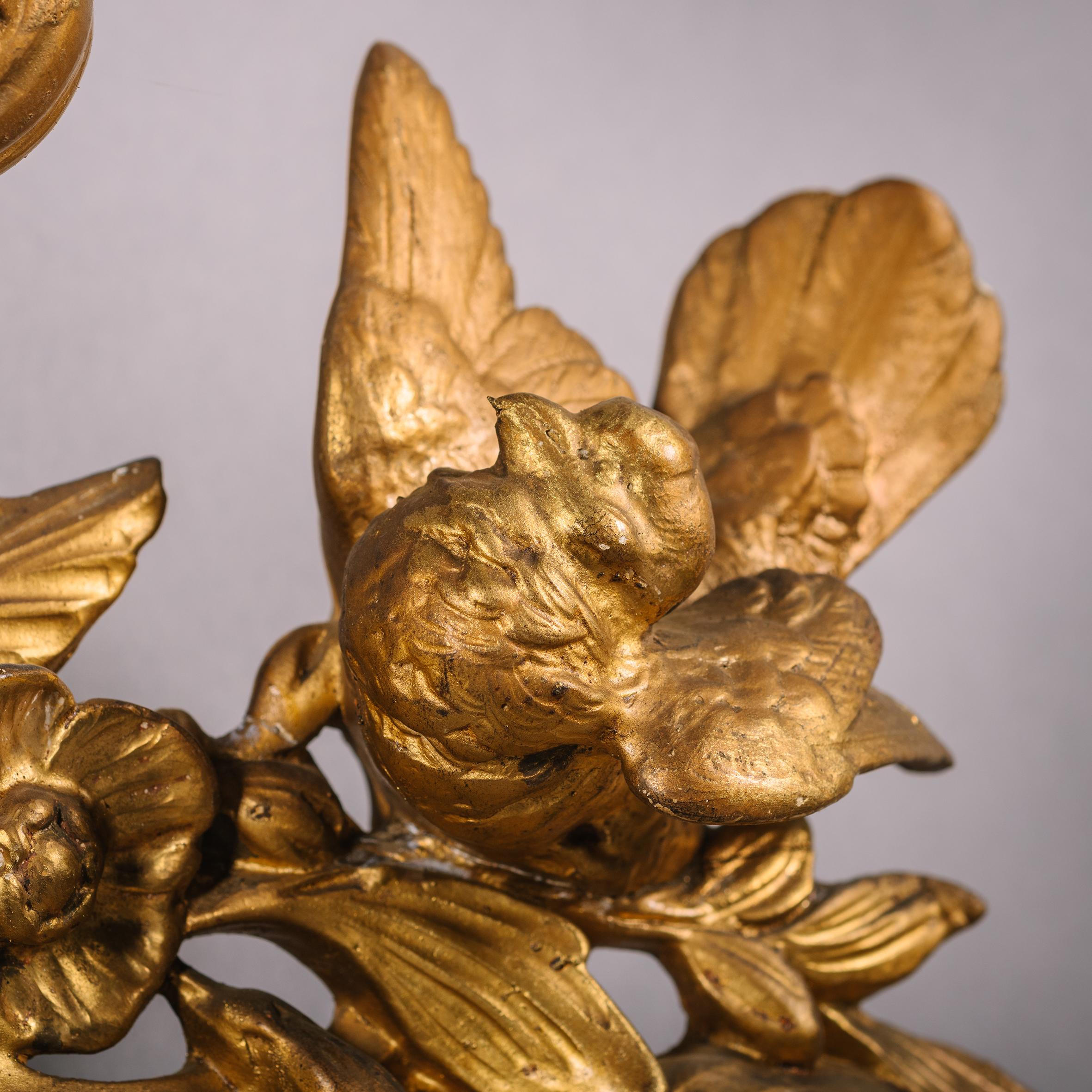 Louis XV Miroir à trumeau en bois doré Napoléon III en vente