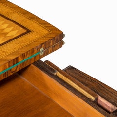 Napoleon III Parquetry Card Table by Sormani