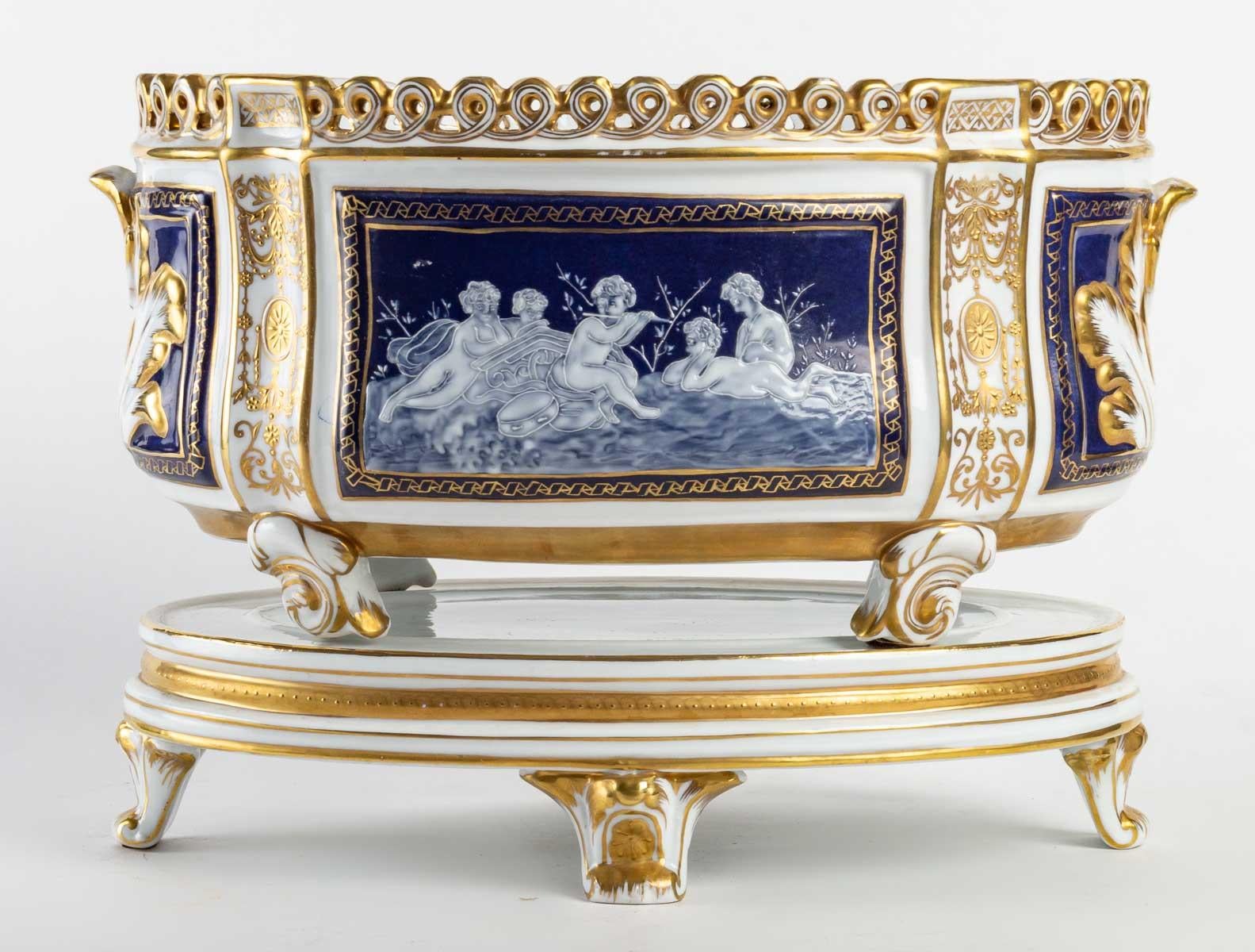 Napoleon III Period Sèvres Porcelain Jardinière 4