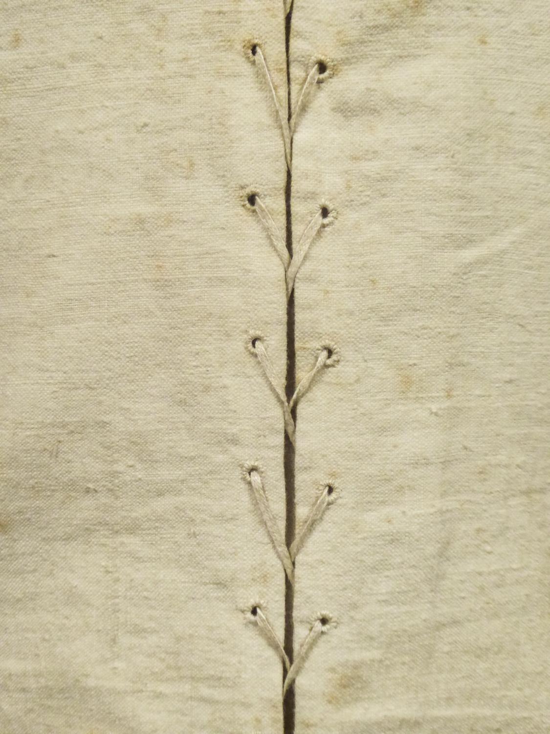 A Napoleonic period embroidered Silk Waistcoat - Académie Française Circa 1810 7