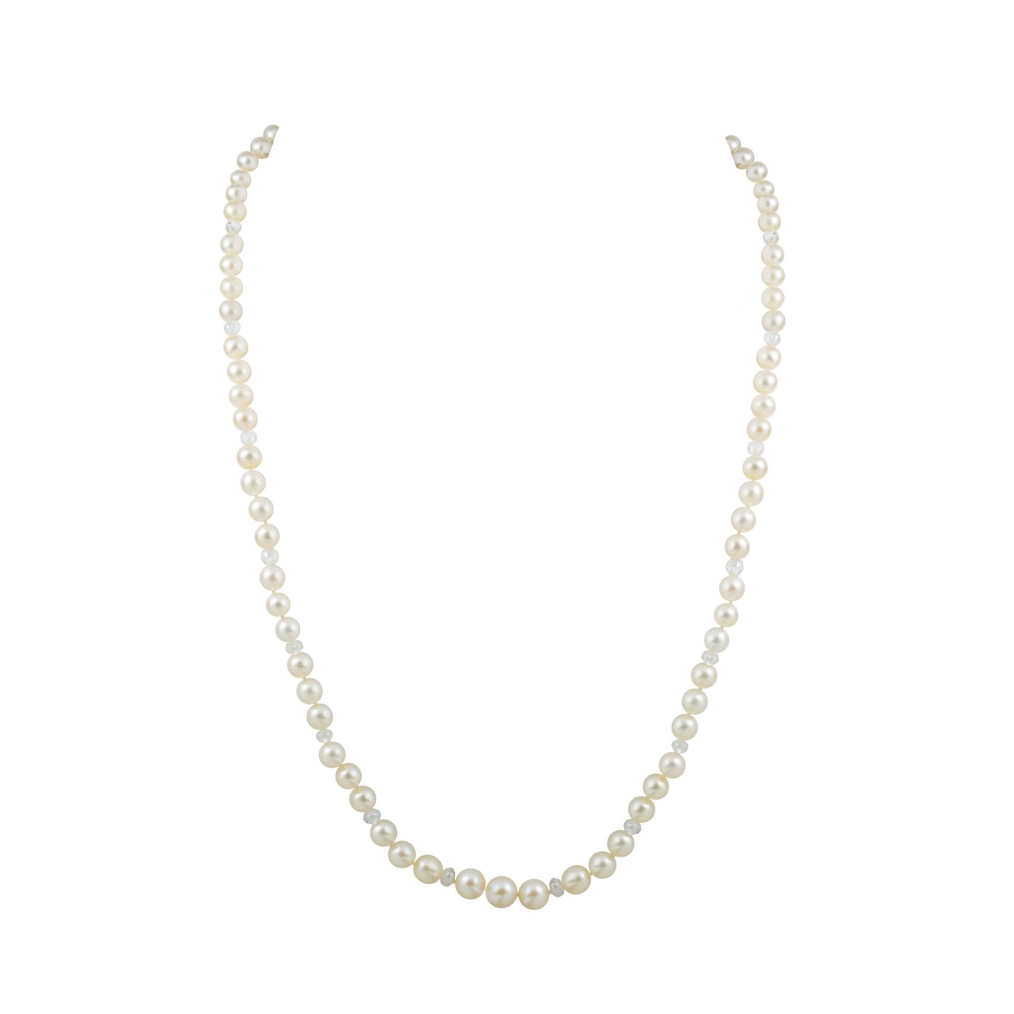 natural pearl necklace