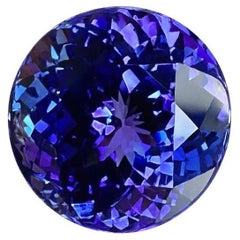 A Natural Round Tanzanite of 5.35 carat