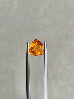 A Natural Trillion Cut 2.4 Carats Spessartite Garnet
