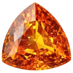 A Natural Trillion Cut 2.4 Carats Spessartite Garnet