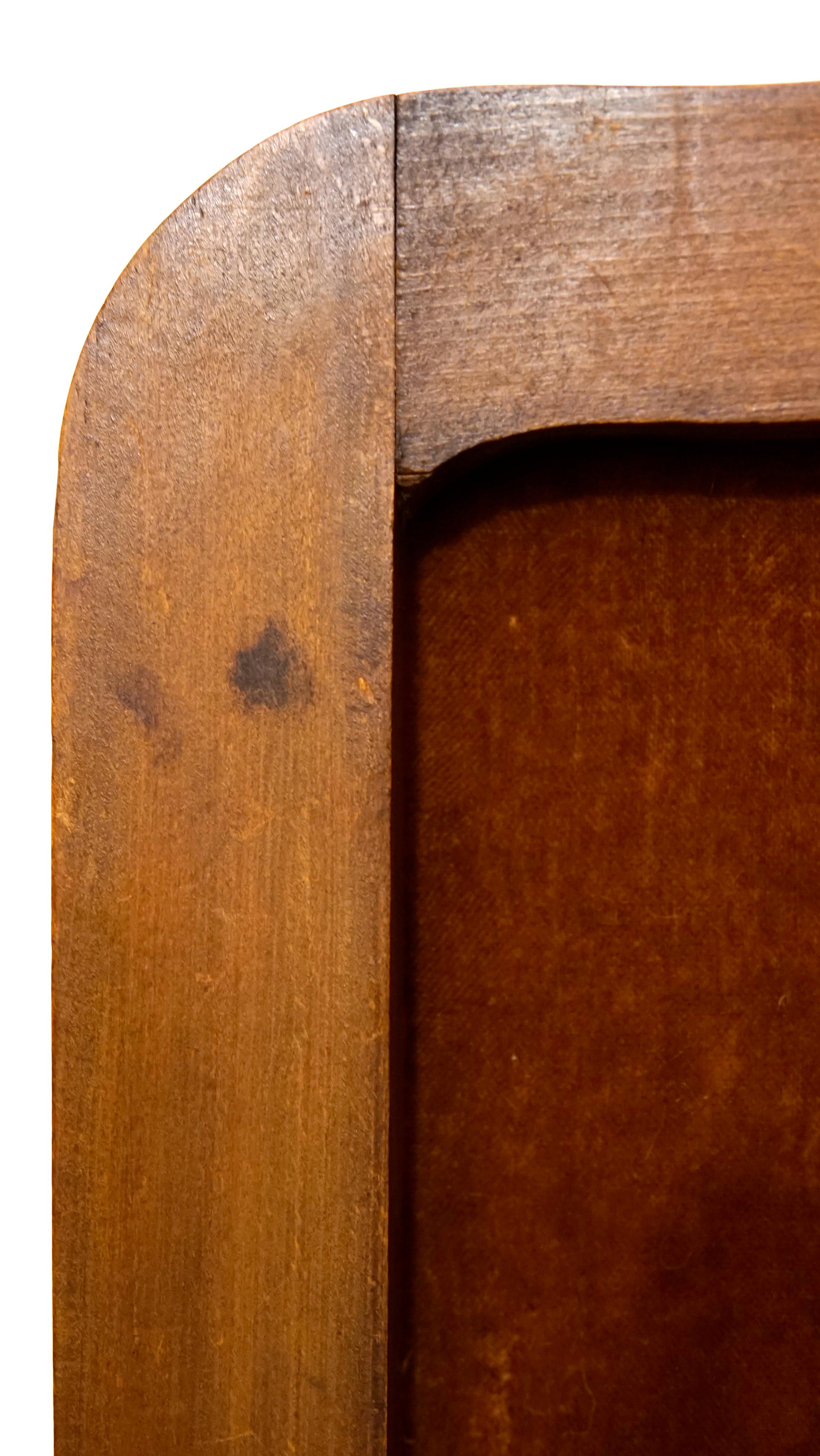 19. Jahrhundert Aubusson-Muster Nussbaumholz  Kaminschirm im Louis-XV-Stil im Angebot 1