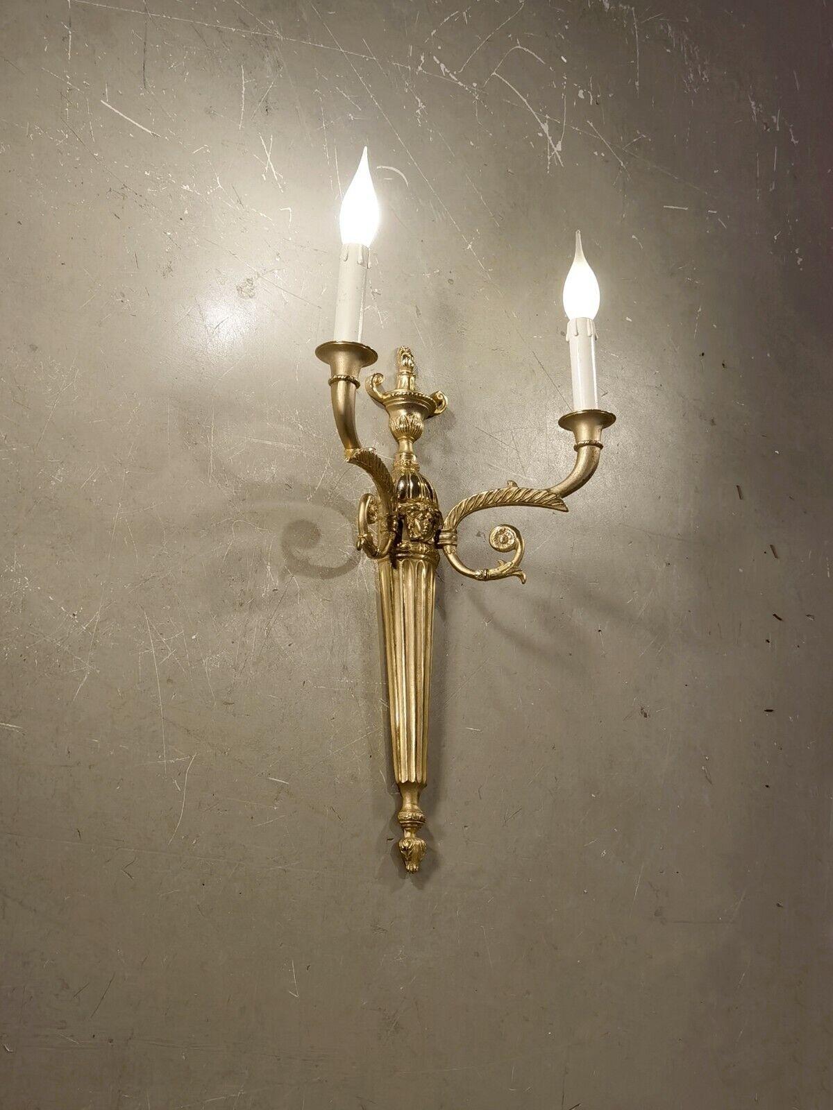 A NEO-CLASSICAL SHABBY-CHIC Bronze WALL APPLIQUE by GIANNI VERSACE, Italy 1990 For Sale 2