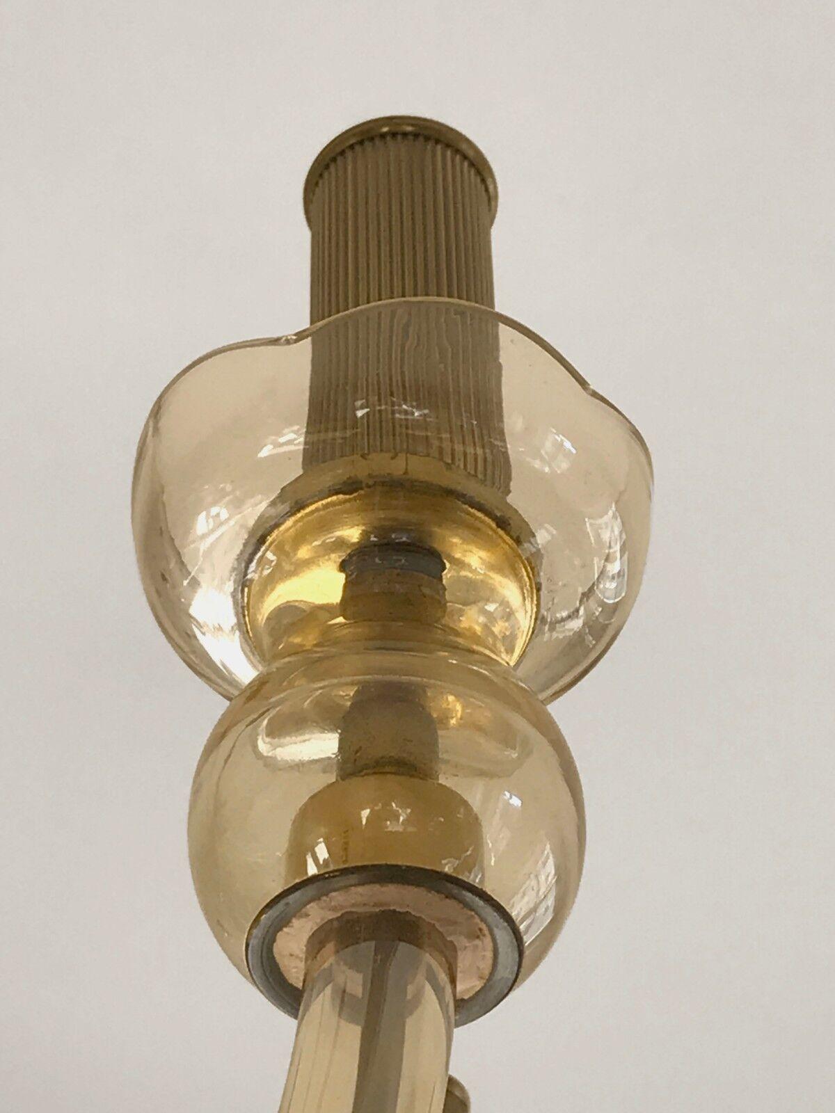 A Luxurious NEOCLASSICAL MURANO GLASS Ceiling Fixture by VERONESE, Italy, 1950 For Sale 1