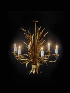 A NEO-CLASSICAL ART-DECO CHANDELIER PENDANT LAMP by MAISON BAGUES, France 1960