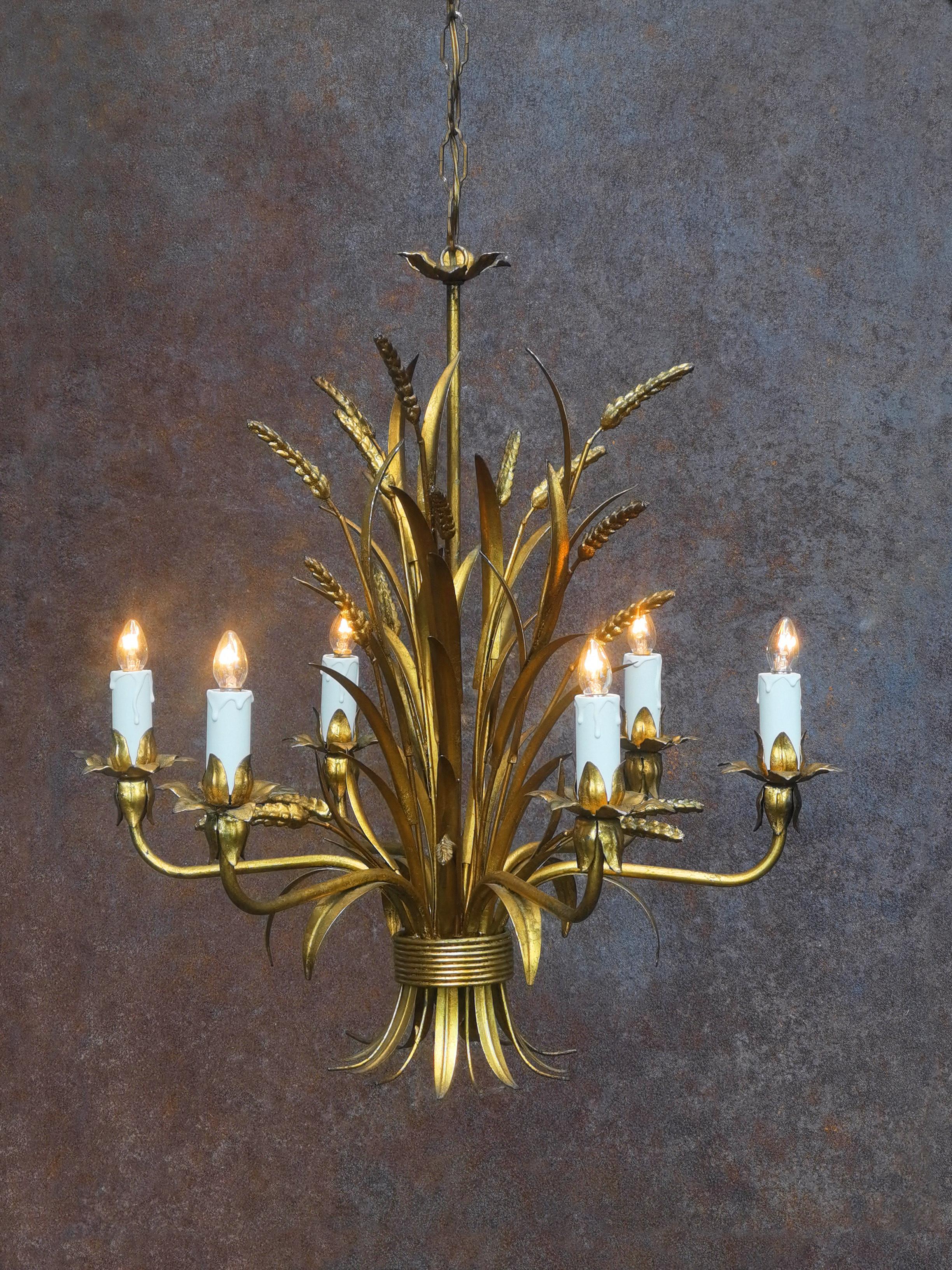 NEO-CLASSICAL ART-DECO CHANDELIER PENDANT LAMPES by MAISON BAGUES, France 1960 en vente 1
