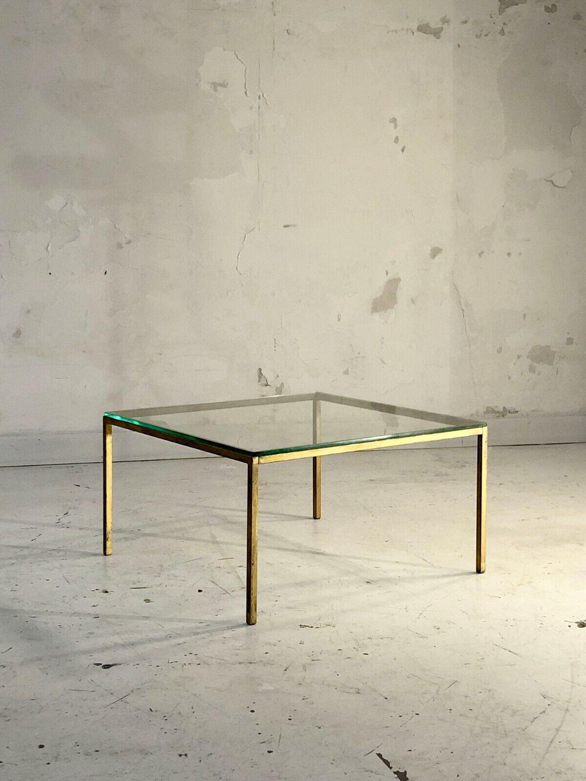 A NEO-CLASSICAL ART-DECO MODERNIST Side COFFEE TABLE, ROGER THIBIER, France 1970 For Sale 1