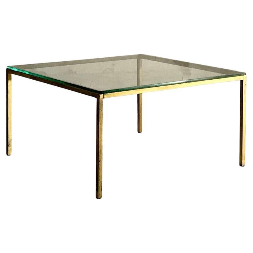 A NEO-CLASSICAL ART-DECO MODERNIST Side COFFEE TABLE, ROGER THIBIER, France 1970