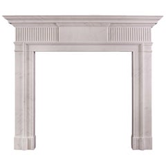 Neoclassical English Fireplace