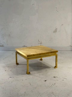 A NEO-CLASSICAL SHABBY-CHIC Side or COFFEE TABLE by MAISON RAMSEY, France 1970