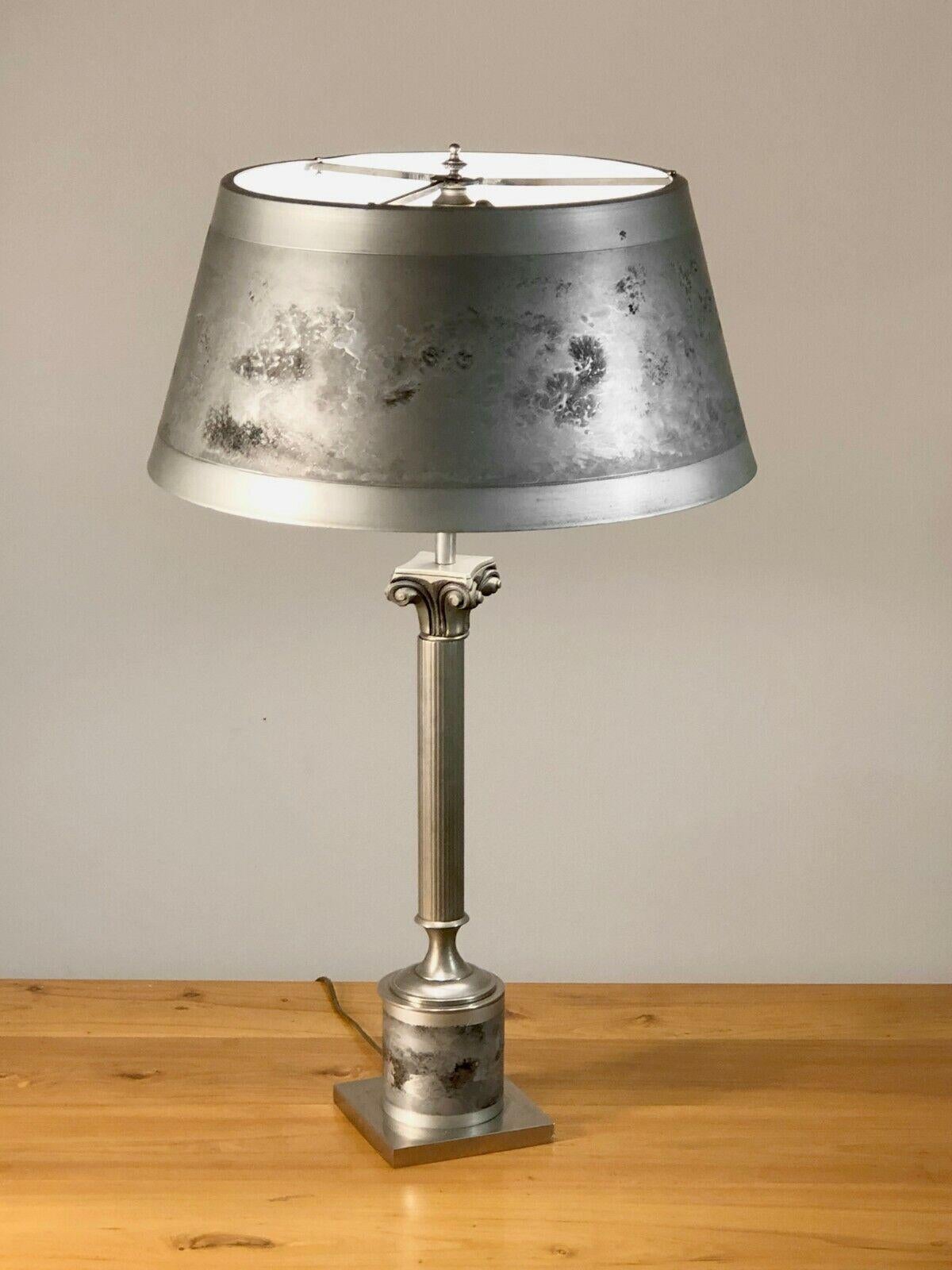 Late 20th Century A NEO-CLASSICAL SHABBY-CHIC TABLE LAMP by MAISON CHARLES, France 1970 For Sale