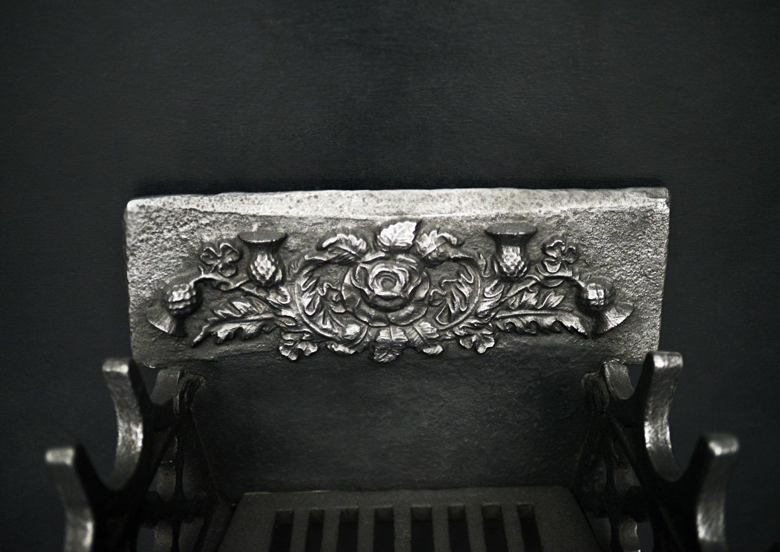 English Neo-Gothic Style Firegrate For Sale