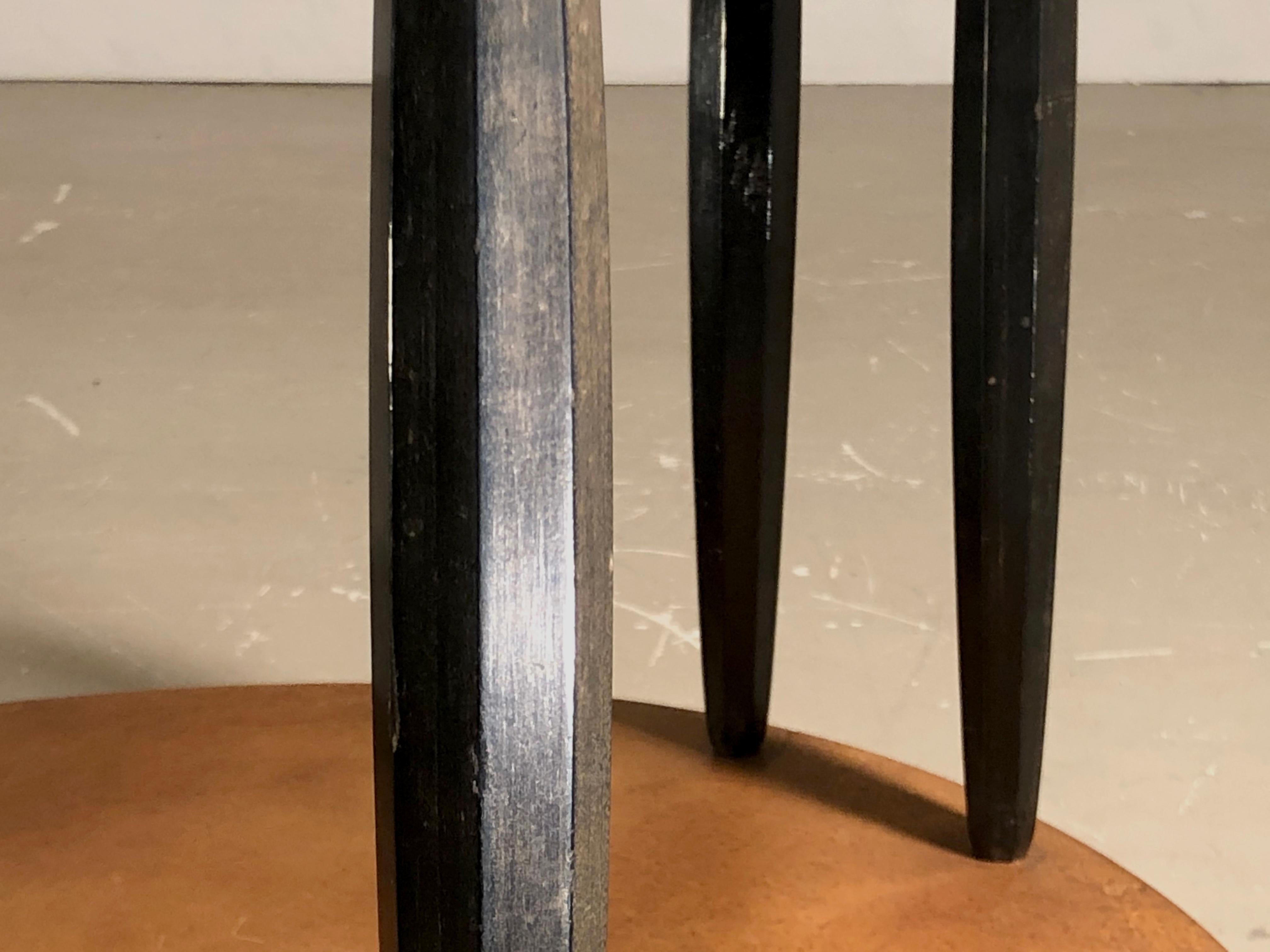 A NEOCLASSICAL ART-DECO GUERIDON in the spirit of E.J. RUHLMANN, France 1930 For Sale 8
