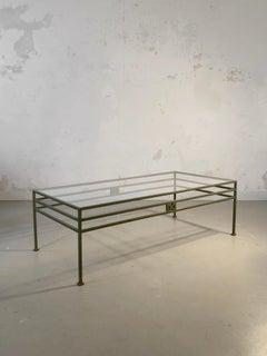 A NEOCLASSICAL POSTMODERN COFFEE TABLE by JEAN-MICHEL WILMOTTE France 1980