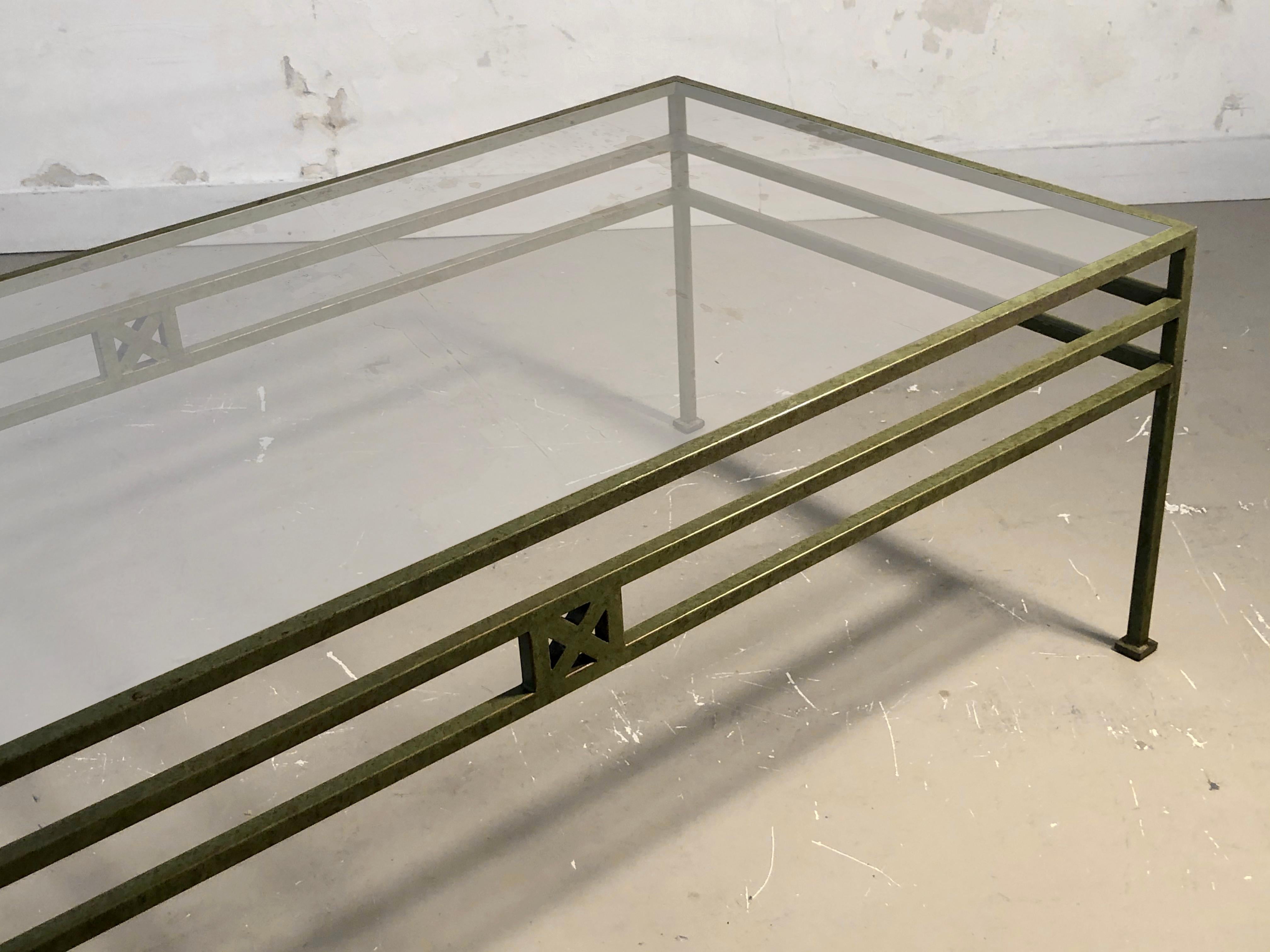 MESA DE CAFÉ POSTMODERNA NEOCLÁSICA de JEAN-MICHEL WILMOTTE Francia 1980 en Excelente estado para la venta en PARIS, FR