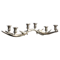 CANDELABRO NEOCLÁSICO SHABBY-CHIC, Francia 1970
