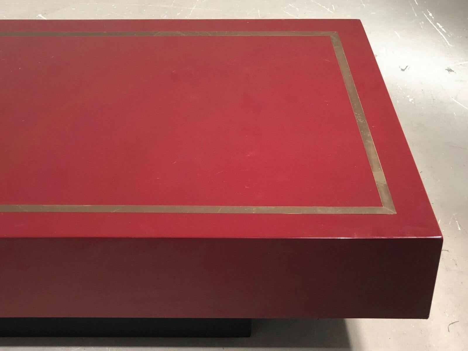 A NEOCLASSICAL SHABBY-CHIC Lacquer COFFEE TABLE by JEAN-CLAUDE MAHEY France 1970 In Excellent Condition For Sale In PARIS, FR