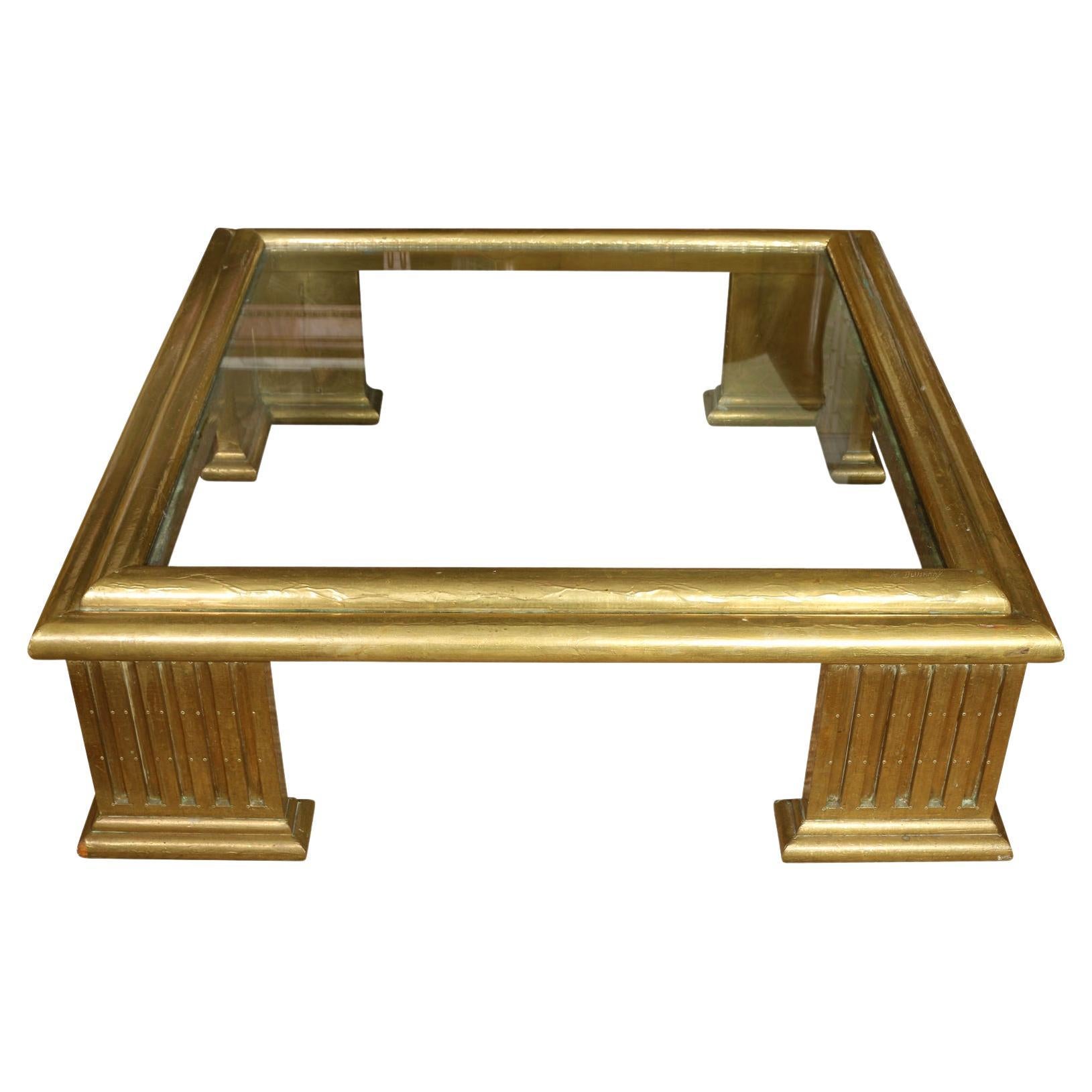 Neoclassical Style Cocktail Table