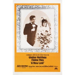 A New Leaf 1971 U.S. One Sheet Film Poster