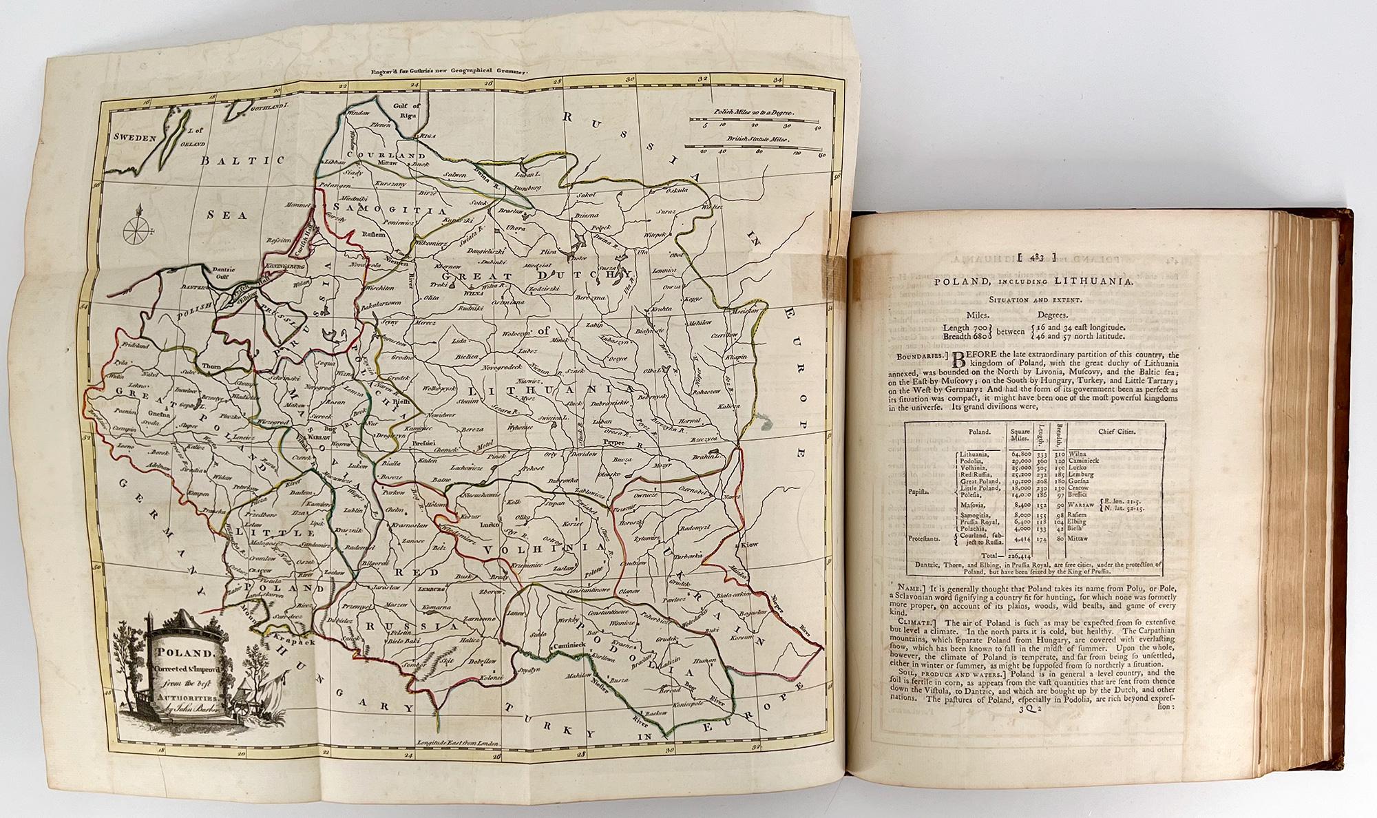 Un nouveau système de géographie moderne de William Guthrie - 1782 en vente 6