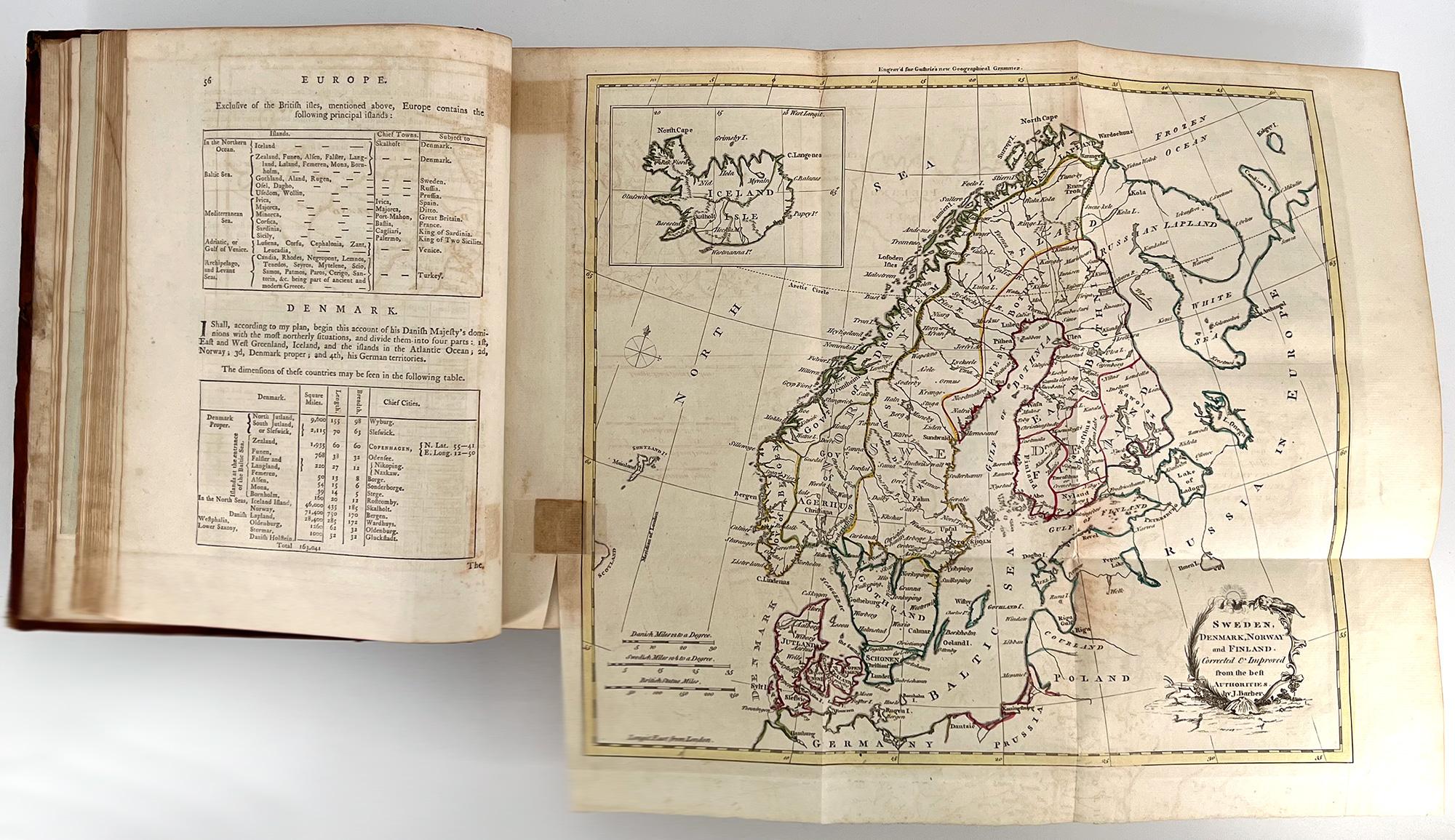 Un nouveau système de géographie moderne de William Guthrie - 1782 en vente 8