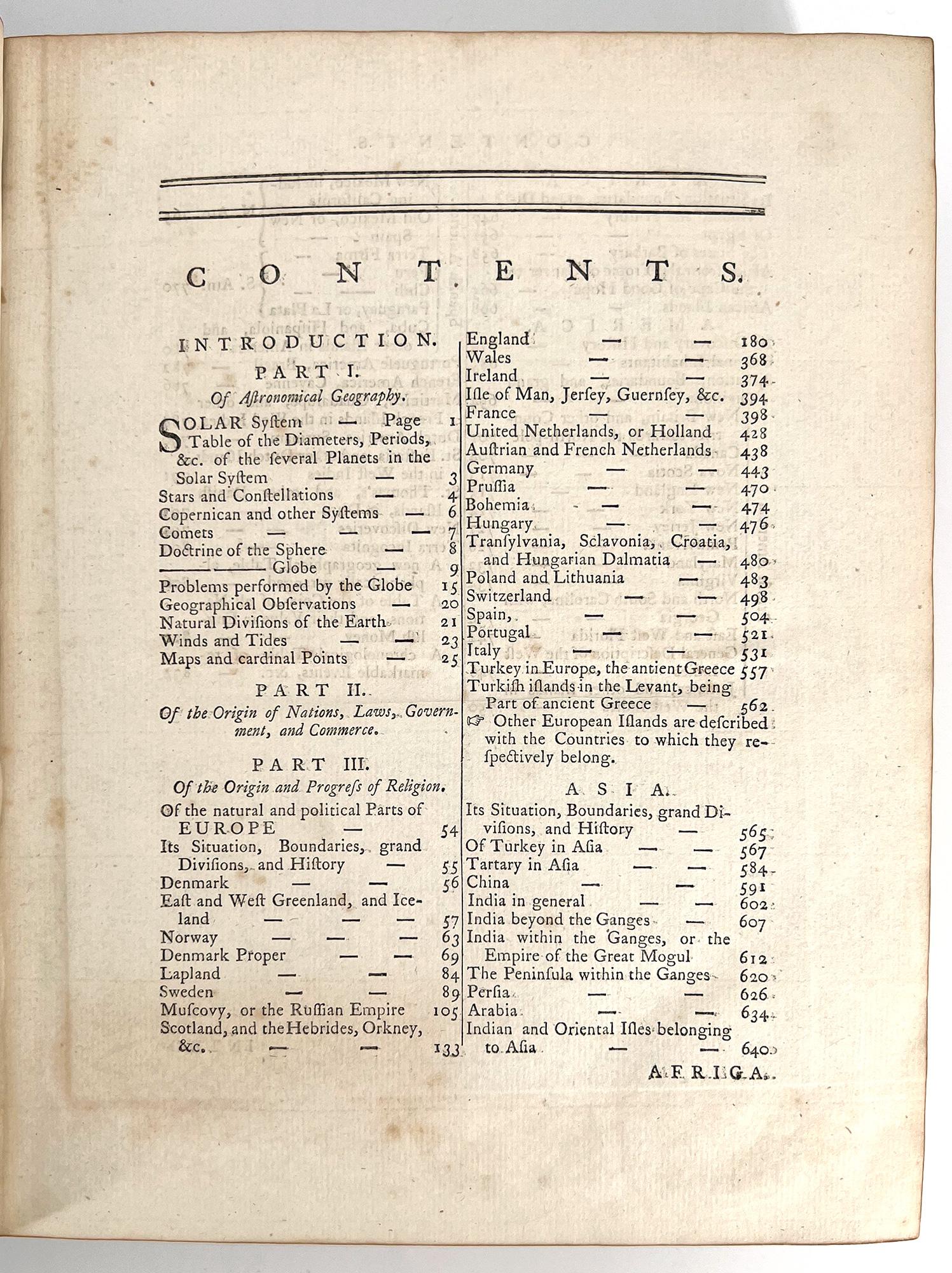 Un nouveau système de géographie moderne de William Guthrie - 1782 en vente 12