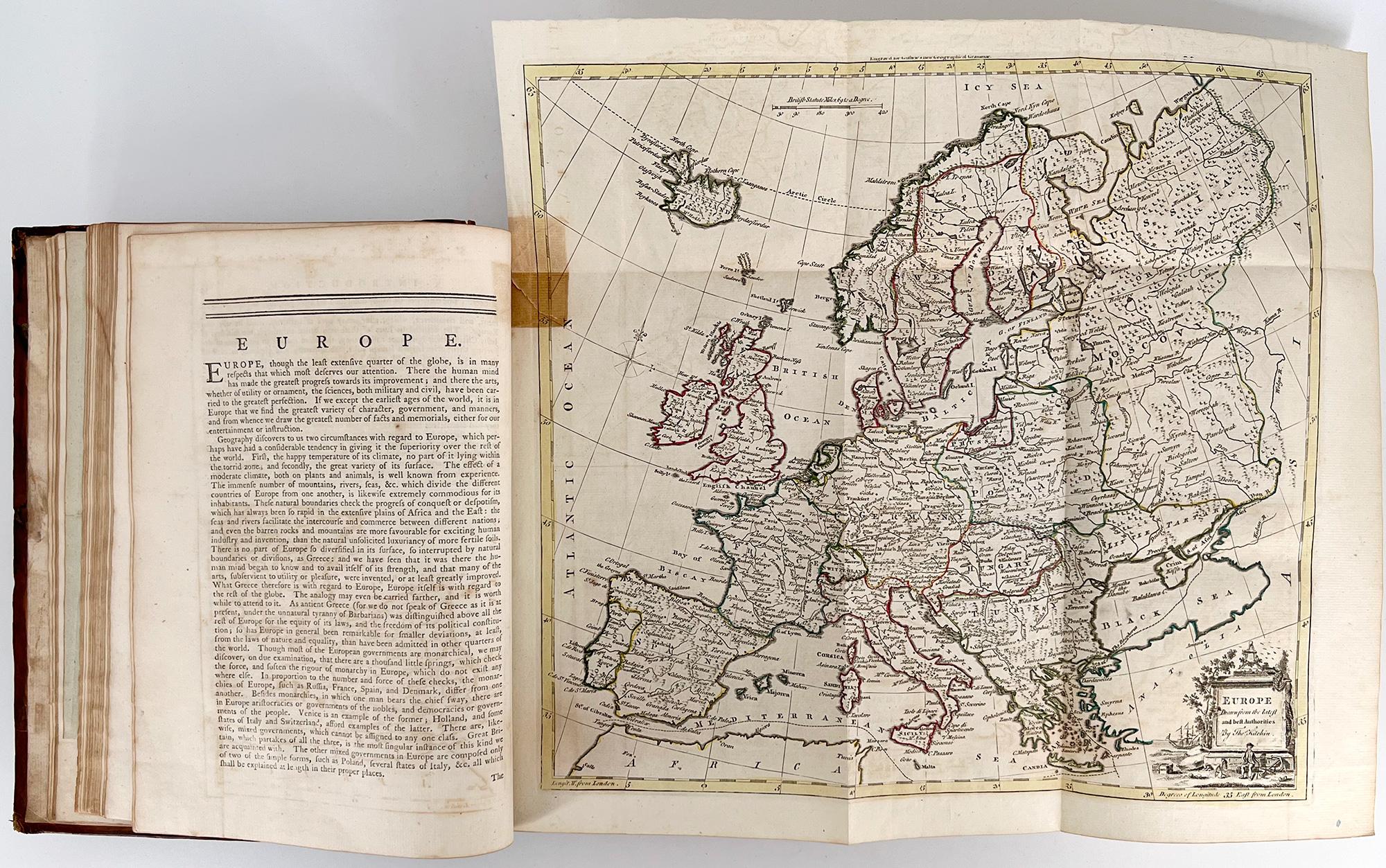 Un nouveau système de géographie moderne de William Guthrie - 1782 en vente 1