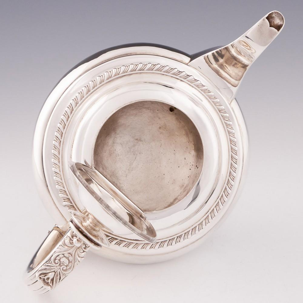 19th Century Newcastle Sterling Silver Teapot, 1836