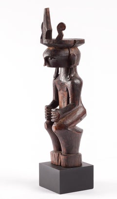 A Nias 'Adu Zatua' wooden ancestor sculpture