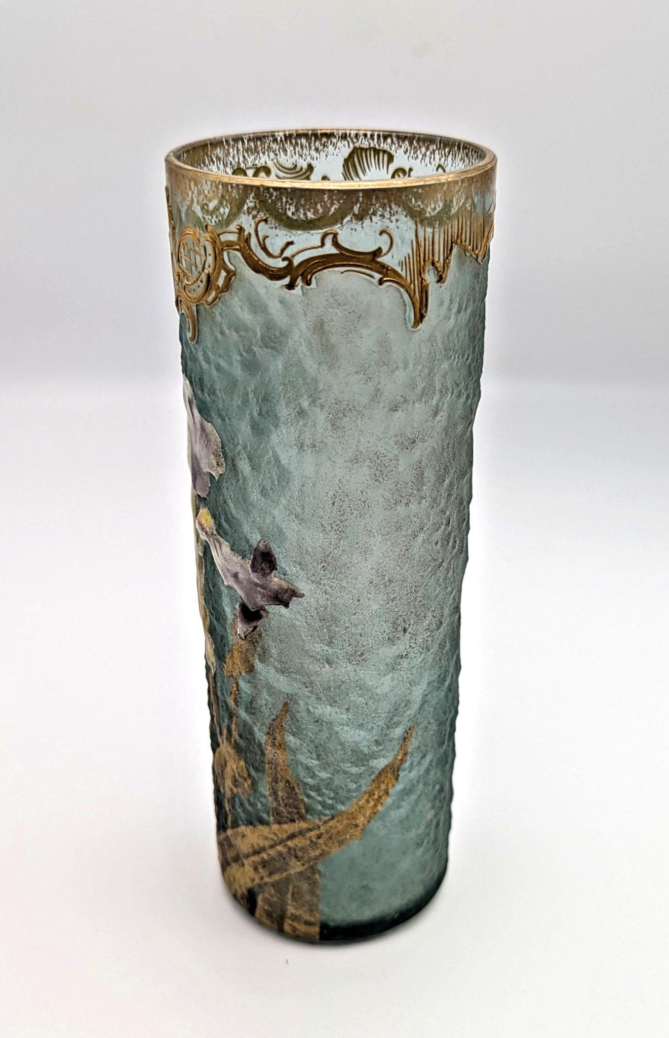 Art Nouveau A nice and early floral art nouveau Vase 