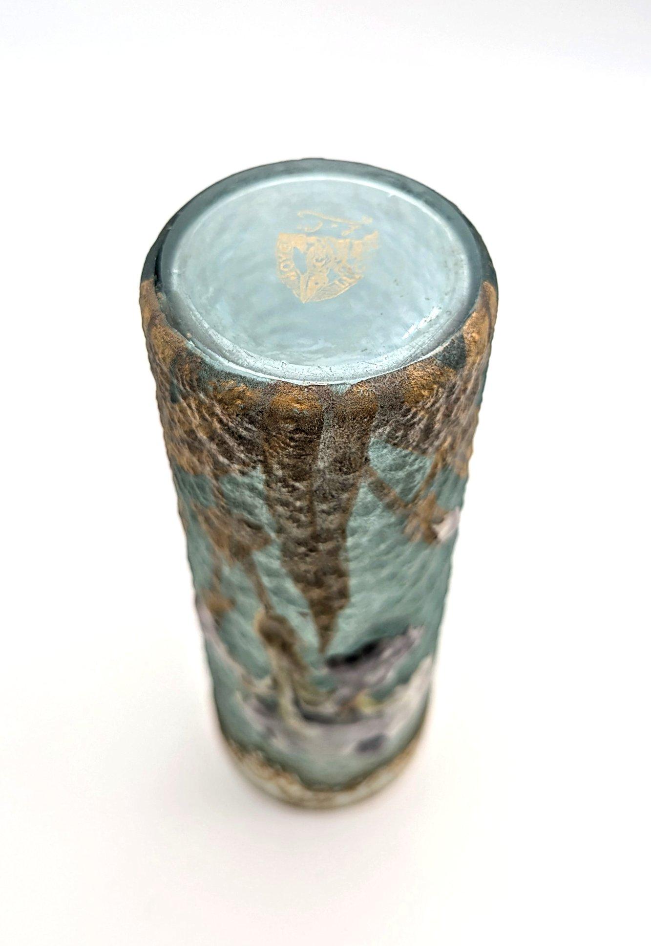 A nice and early floral art nouveau Vase 