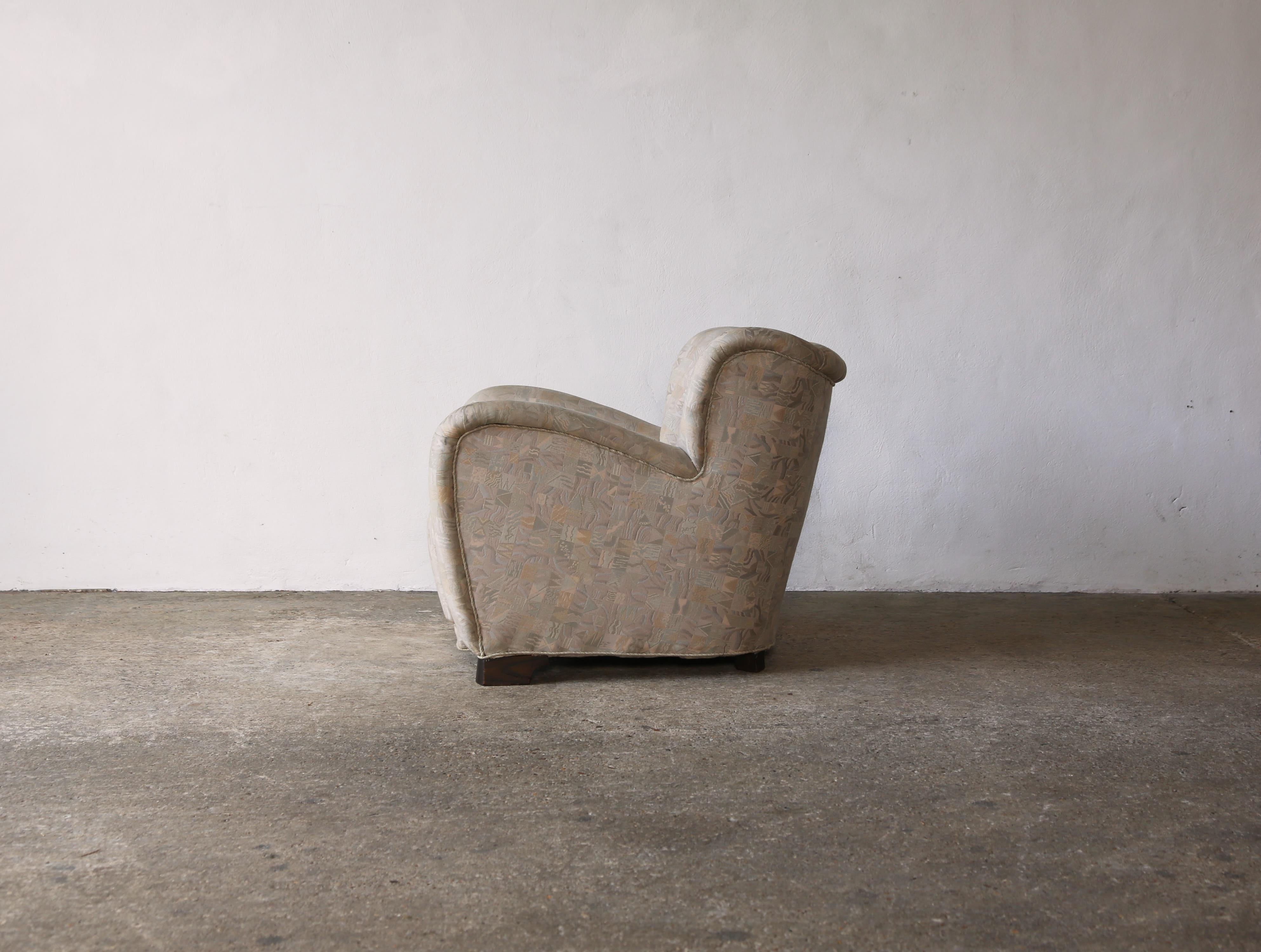 Un buen sillón,  Dinamarca, años 50 Moderno de mediados de siglo en venta