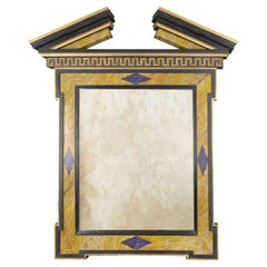 Miroir en faux marbre de style palladien Nick Olsen