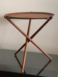 Niels Trautner Teak Folding Table Swedish Campaign Style