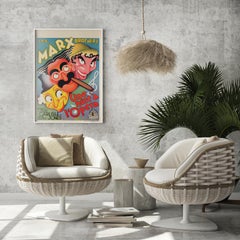 A NIGHT AT THE OPERA  1936 Belgian Film Movie Poster Marx Brothers