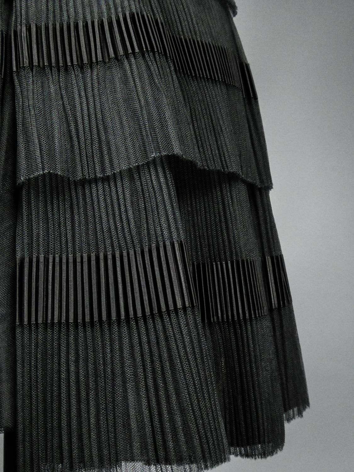 A Nina Ricci Couture Cocktail Dress in Embossed Tulle and Ribbon Circa 1958/1962 6