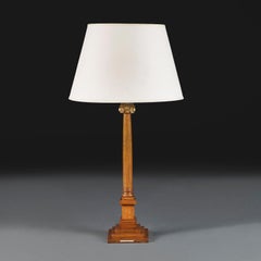 A Nineteenth Century Ionic Column Lamp